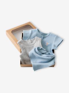 Bébé-Body-Coffret ensemble naissance garçon