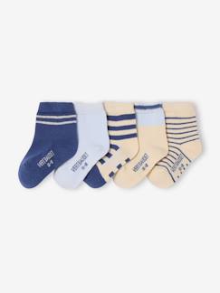 Baby-Socken, Strumpfhose-5er-Pack Baby Socken mit Streifen