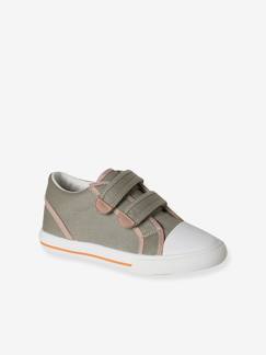 Schuhe-Jungenschuhe 23-38-Sneakers, Tennisschuhe-Kinder Stoff-Sneakers mit Klett und Anziehtrick