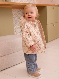 Bébé-Manteau, combipilote, nid d'ange-Manteau-Ciré 3 en 1 bébé fille imprimé léopard
