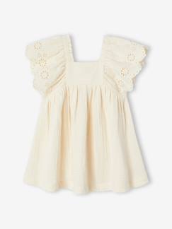 Bébé-Robe bébé en gaze de coton 