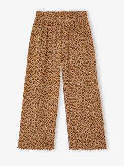 Fille-Legging-Legging fille en maille côtelé