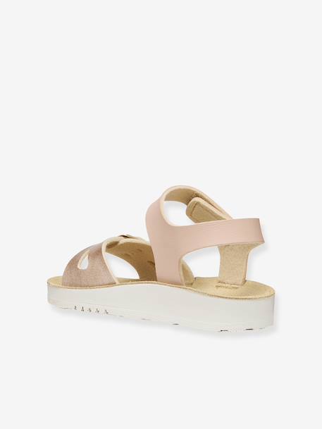Mädchen Sandalen „Costarei Girl“ GEOX goldfarben+hellrosa 