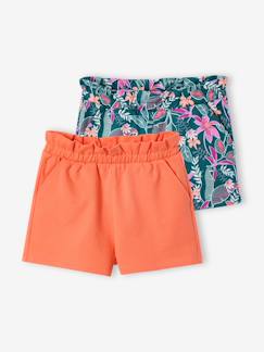 Mädchen-2er-Pack Mädchen Shorts