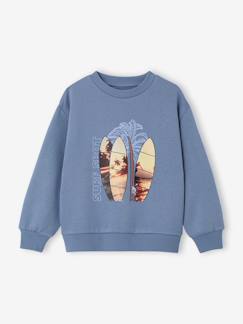 Garçon-Pull, gilet, sweat-Sweat col rond surf