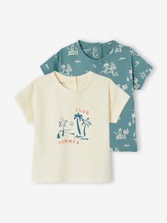 Baby-T-Shirt, Unterziehpulli-2er-Pack Baby T-Shirts BASIC
