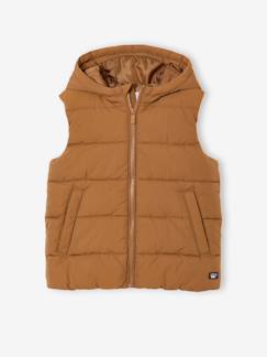 Garçon-Manteau, veste-Doudoune-Doudoune garçon sans manches avec capuche