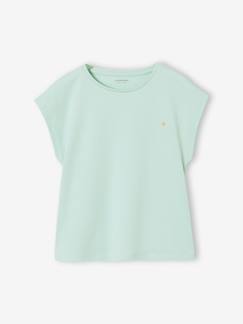 Mädchen-T-Shirt, Unterziehpulli-T-Shirt-Mädchen T-Shirt BASICS Oeko-Tex