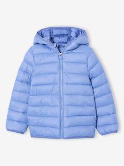 Junge-Mantel, Jacke-Jungen Light-Steppjacke mit Kapuze und Recycling-Polyester 