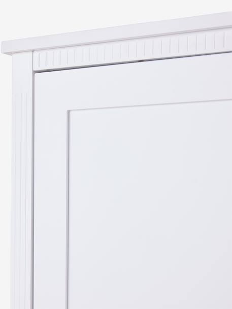 Armoire 2 portes + 2 tiroirs Canopée blanc 
