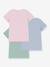 3er-Pack T-Shirts Kinder PETIT BATEAU, Baumwolle weiß 