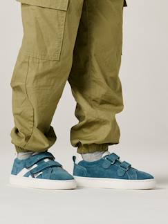 Schuhe-Jungenschuhe 23-38-Sneakers, Tennisschuhe-Jungen Klett-Sneakers, Anziehtrick
