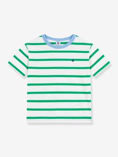 Junge-Gestreiftes T-Shirt für Kinder PETIT BATEAU