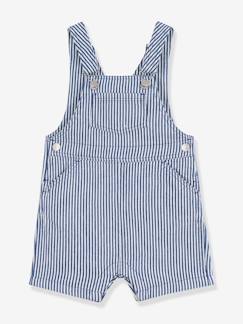 Baby-Latzhose, Overall-Kurze Baby-Latzhose aus Serge PETIT BATEAU