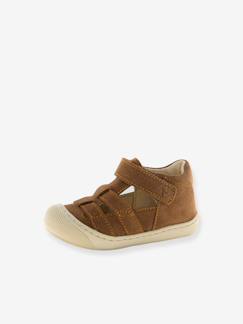 Schuhe-Babyschuhe 17-26-Lauflernschuhe 17-23-Klettschuhe aus Leder Baby NATURINO