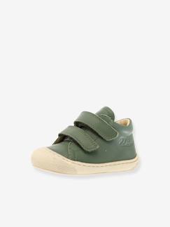 Schuhe-Babyschuhe 17-26-Lauflernschuhe Jungen 19-26-Leder-Schuhe mit Klettriemen Baby NATURINO