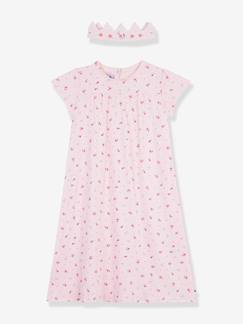 Mädchen-Nachthemd mit Diadem Mädchen PETIT BATEAU