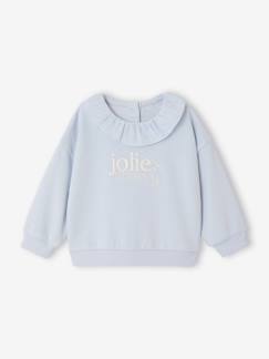 Bébé-Pull, gilet, sweat-Sweat-Sweat bébé fille collerette