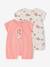 2er-Pack Baby Bodys mit Kirschmotiven HELLO KITTY bonbon rosa 