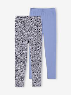 Mädchen-Leggings-2er-Pack Mädchen Leggings BASIC