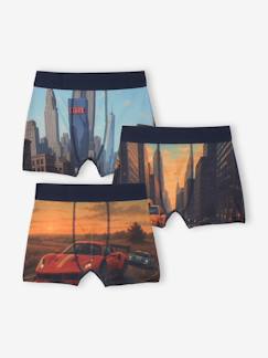 Garçon-Sous-vêtement-Slip, Boxer-Lot 3 boxers