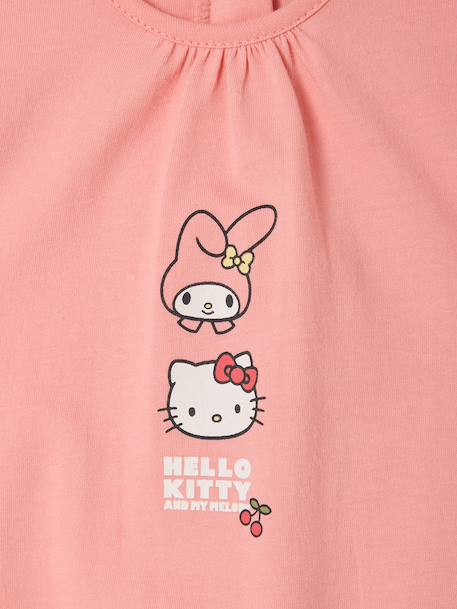 2er-Pack Baby Bodys mit Kirschmotiven HELLO KITTY bonbon rosa 