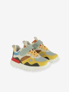 Chaussures-Chaussures bébé 17-26-Marche garçon 19-26-Baskets Joggy Scratch Shoo Pom
