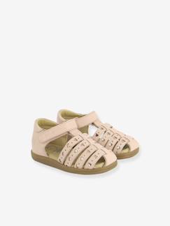 Chaussures-Chaussures bébé 17-26-Marche fille 19-26-Sandales fille Pika Love Shoo Pom