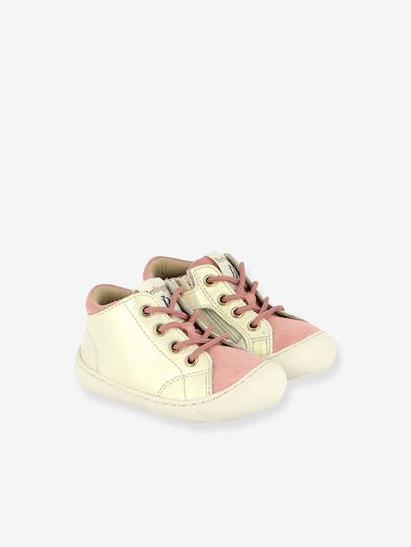 Botillons à zip Berlingot rose+vert 