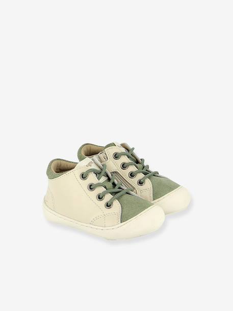 Botillons à zip Berlingot rose+vert 