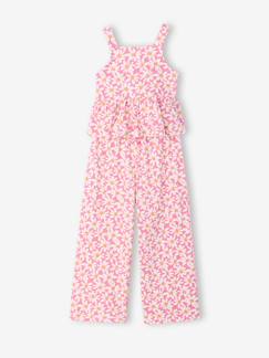Fille-Ensemble-Ensemble pantalon top fleurs