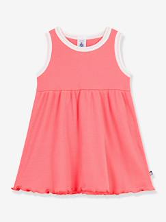 Baby-Kleid, Rock-Ärmelloses Kleid aus Ripp Mädchen Baby PETIT BATEAU