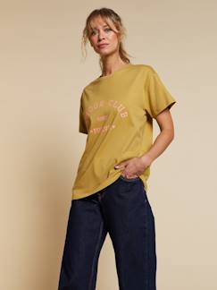 Vêtements de grossesse-T-shirt manches courtes coton bio