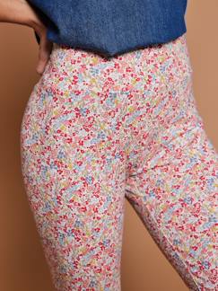 Umstandsmode-Leggings, Strumpfhose-Damen Leggings Mama-Tochter-Capsule BLUMIG, Bio-Baumwolle ENVIE DE FRAISE