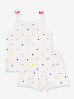 Mädchen-Sommer-Schlafanzug mit Trägertop Mädchen PETIT BATEAU