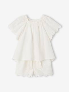 Fille-Ensemble 2 pièces short fille Ella Happy Time