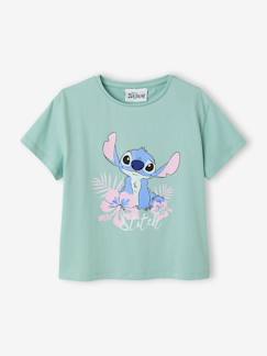 Mädchen-T-Shirt, Unterziehpulli-T-Shirt Kinder Disney LILO & STITCH, Baumwolle