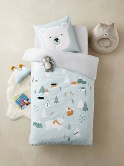 Polarstern Serie-Bettwäsche & Dekoration-Kinder-Bettwäsche-Bettbezug-Set aus Bett- und Kissenbezug „Berge“