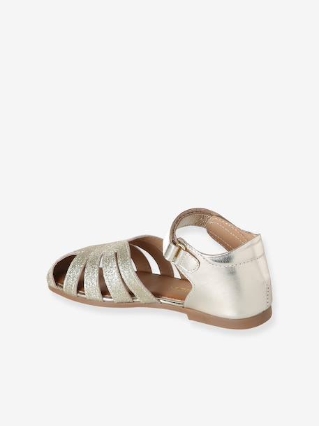 Ballerine fille strap or 