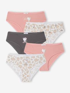 Fille-Sous-vêtement-Culotte-Lot de 5 culottes fille Hello Kitty coton