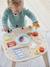 Baby-Spieltisch mit Musikinstrumenten, Holz FSC® natur/bunt 