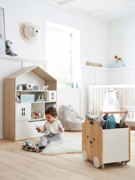 Kinderzimmer-Schrank 'Maison' WEISS 