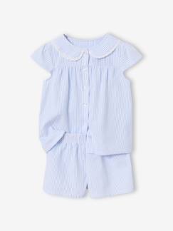Fille-Pyjama, surpyjama-Pyjashort manches courtes à personnaliser