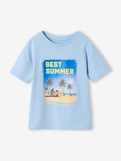 Junge-T-Shirt Kinder, Recycling-Baumwolle
