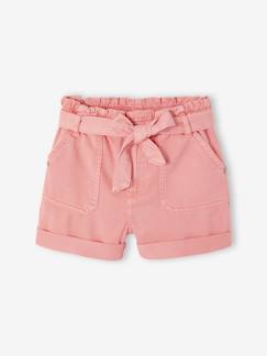 Fille-Short-Short fille style paperbag 