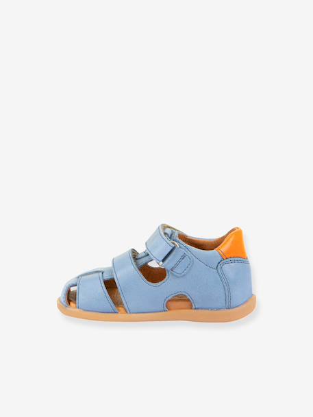 Sandales DANAE bébé Froddo bleu ciel+rose poudré 