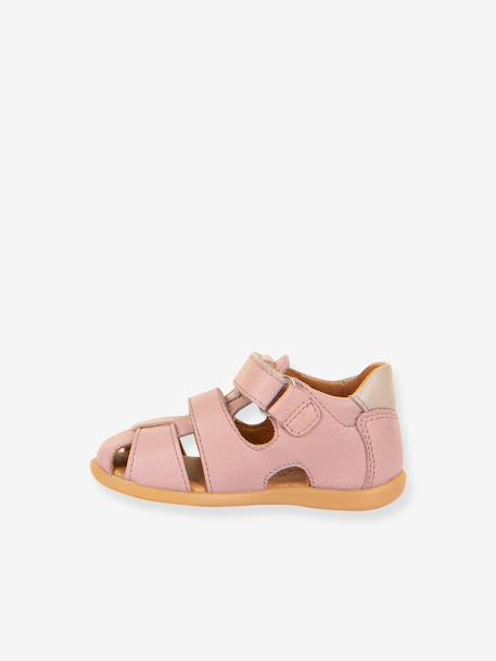 Sandales DANAE bébé Froddo bleu ciel+rose poudré 