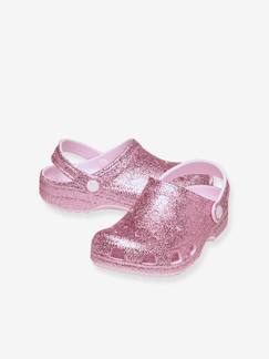 Schuhe-Babyschuhe 17-26-Lauflernschuhe Mädchen 19-26-Ballerinas, Spangenschuhe-Clogs mit Glitzer Kinder CROCS