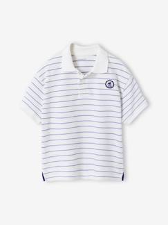 Garçon-T-shirt, polo, sous-pull-Polo-Polo manches courtes rayé