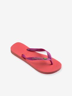Schuhe-Zehensandalen Flip Flops Brasil Logo HAVAIANAS